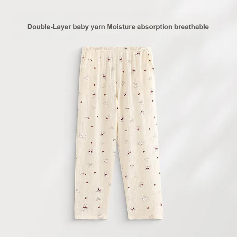 FENTENG Women's Pajama Pants-1
