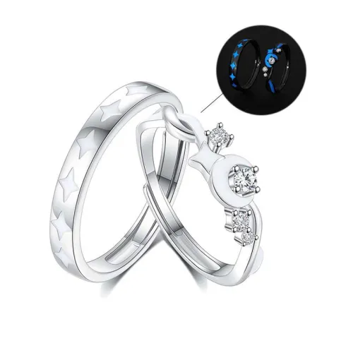 CHAOHONGJI S925 Silver, True Love Lifetime, Niche Design Luxury Premium Rings Unisex