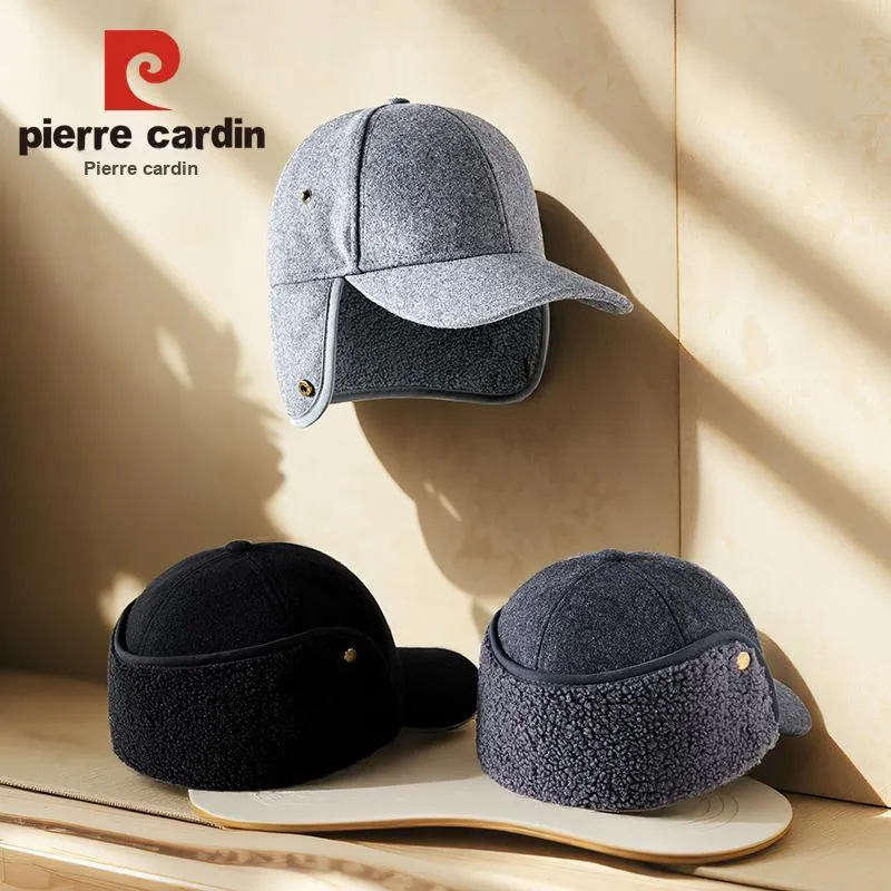 PIERRE CARDIN Wool Blend Baseball Caps Men's-4