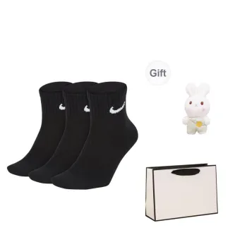 Nike Ankle Socks Unisex 3 Pack 6 Pack Black