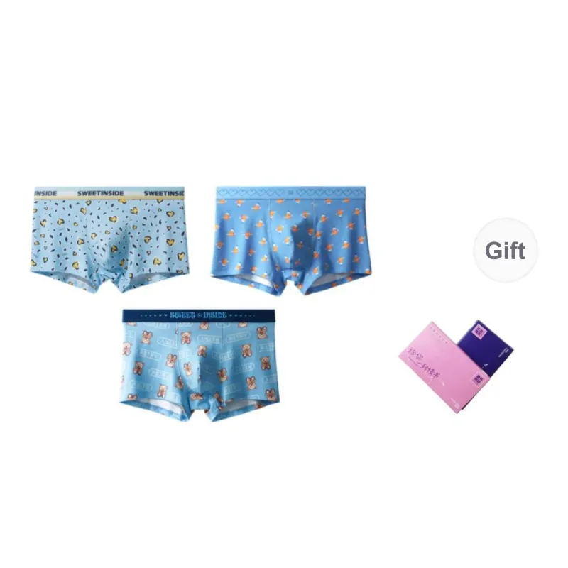 Qiao Ni Tong Underpants Men's Combo Set-13