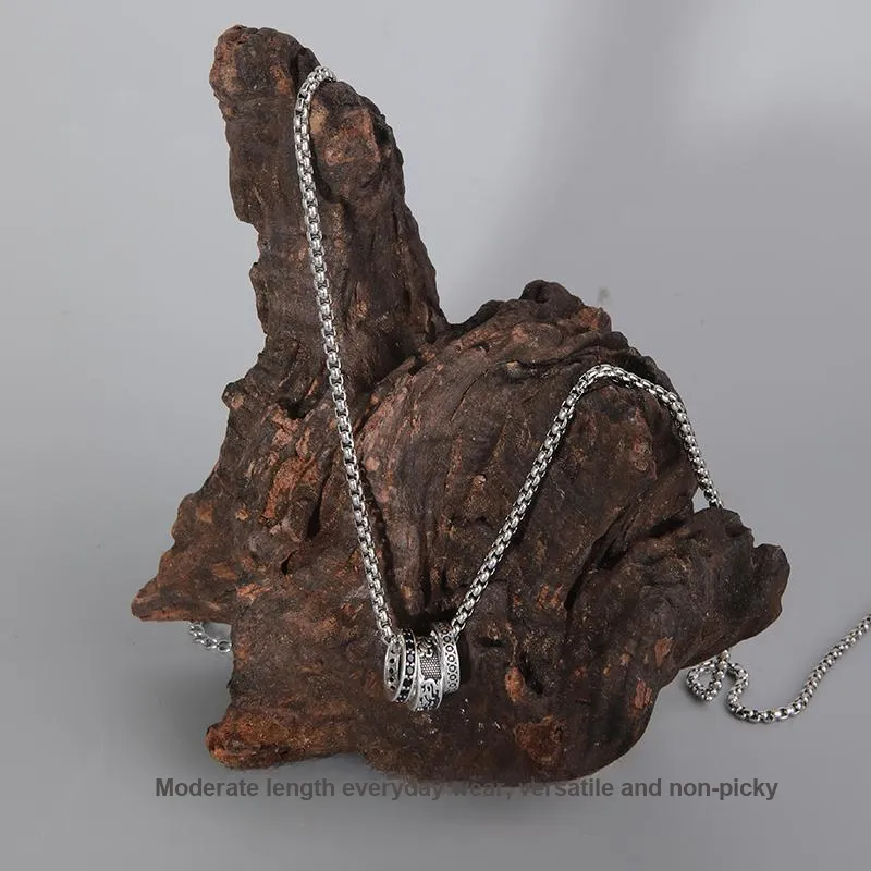FOREVER MELODY 999 Fine Silver Necklaces Men's-6