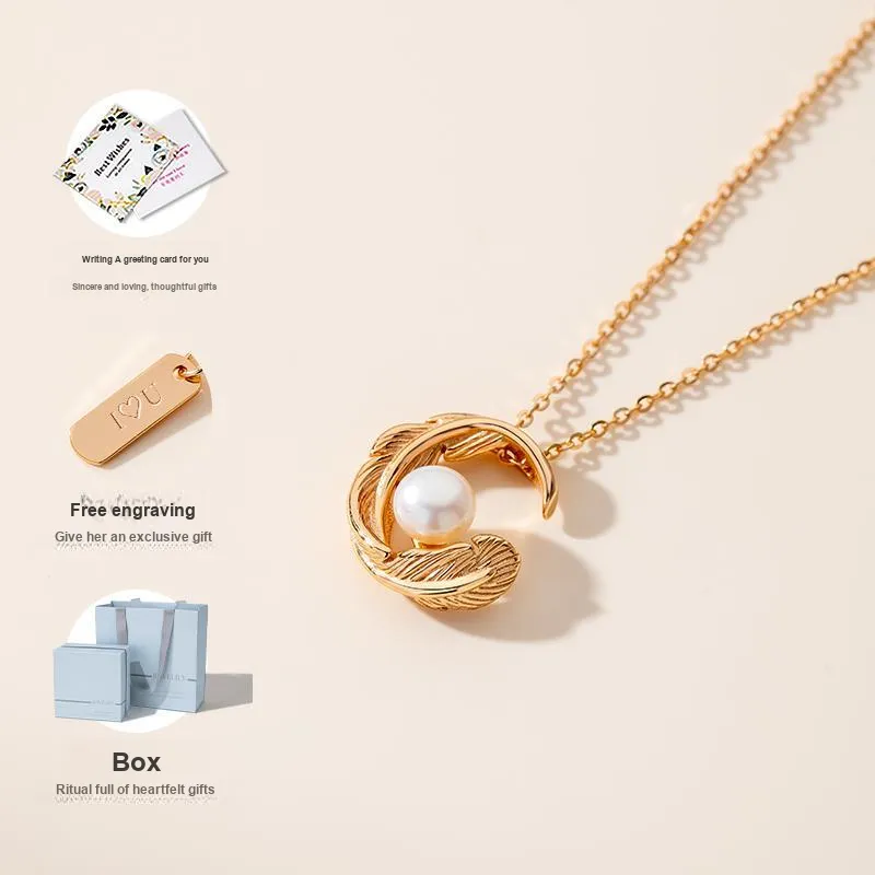 Mofei Pearl Necklaces Women's-7