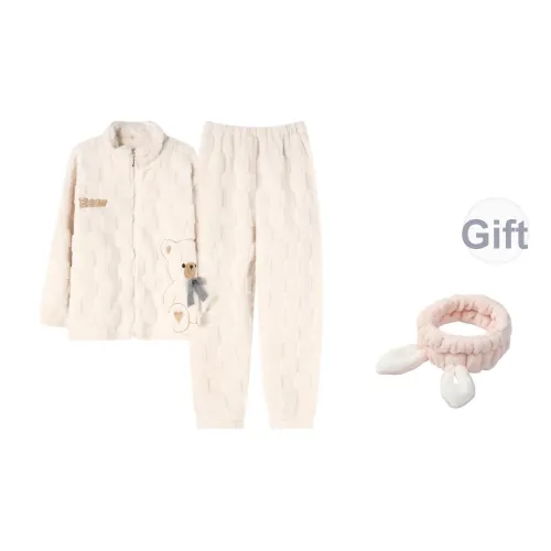 LEZIYUN Пижамный комплект Осенний и Зимний Женский