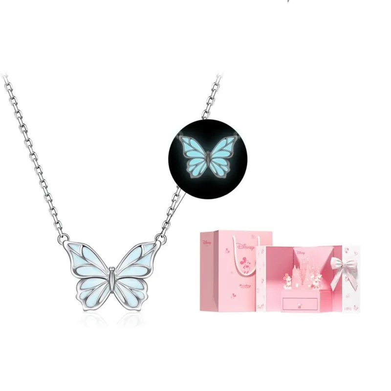 Disney Princess S925 Silver Necklaces Women's-12