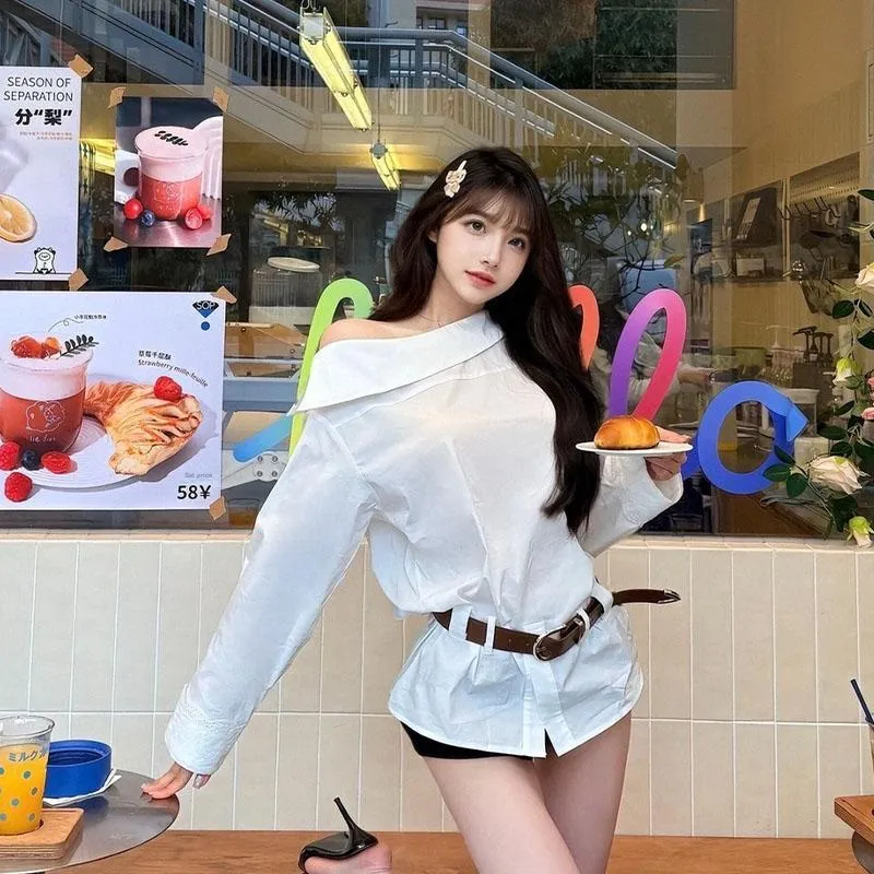 YGPRW Shirts Women's White-3