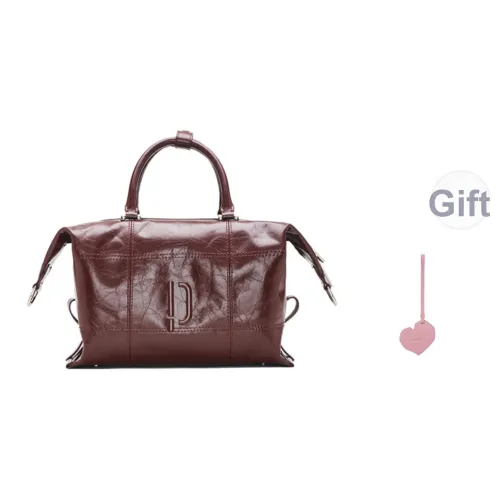 PECO Joker Collection Натуральная кожа коровья кожа Эксклюзивное коммутирование Бостон Путешествие Средний Унисекс Черный Коричневый