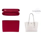 Jasmine 34 Burgundy Liner 2 Pcs[1 Pc Open Top, 1 Pc Zippers]