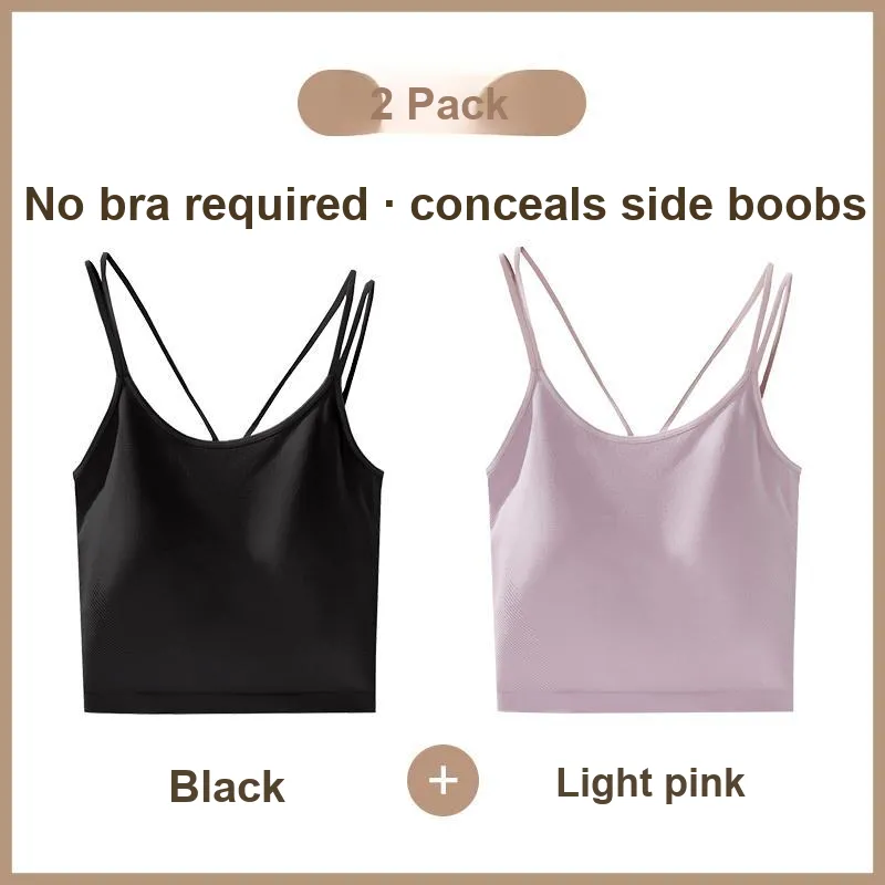 H YXIANG Women's Camisoles-16