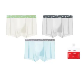 MIIOW Cool One Summer Series Underpants Men's Shopping Bag 3 Pack