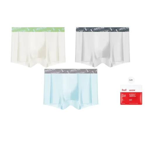 MIIOW Cool One Summer Series Underpants Men's Shopping Bag 3 Pack
