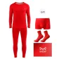 China Red-Hemmed Style[Underpants+Cotton Socks+Box]