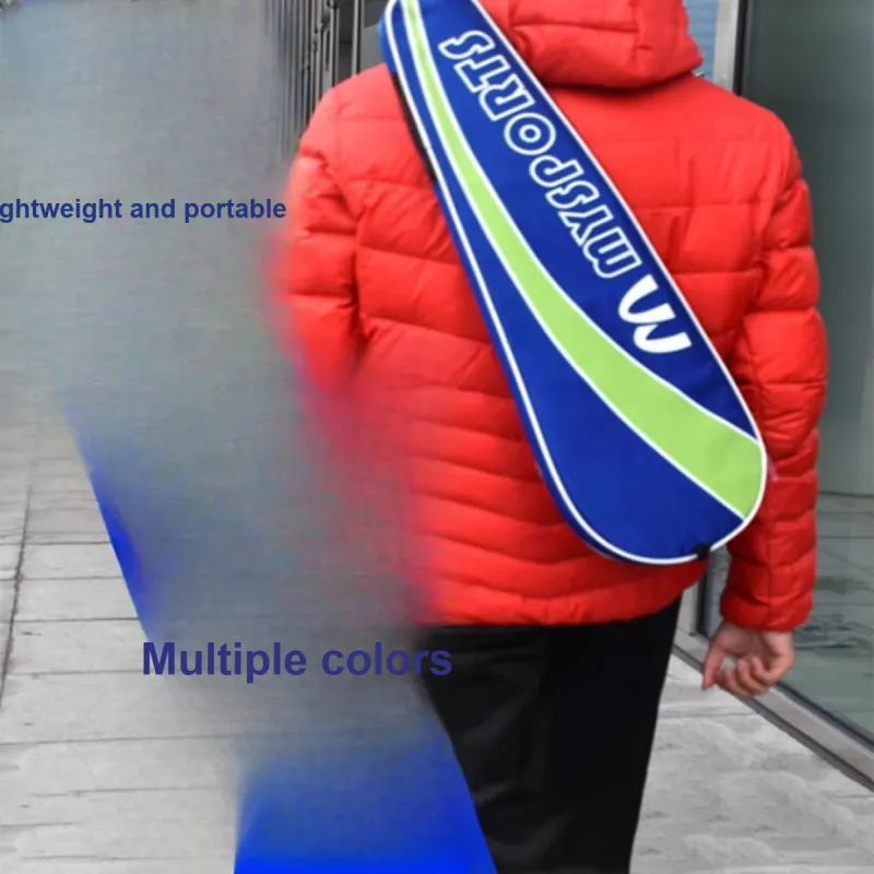 Mysports Badminton Racket Bags 2 Pcs Pack Sporty Style Shoulder Bag Unisex Sun Protection Insulation-25