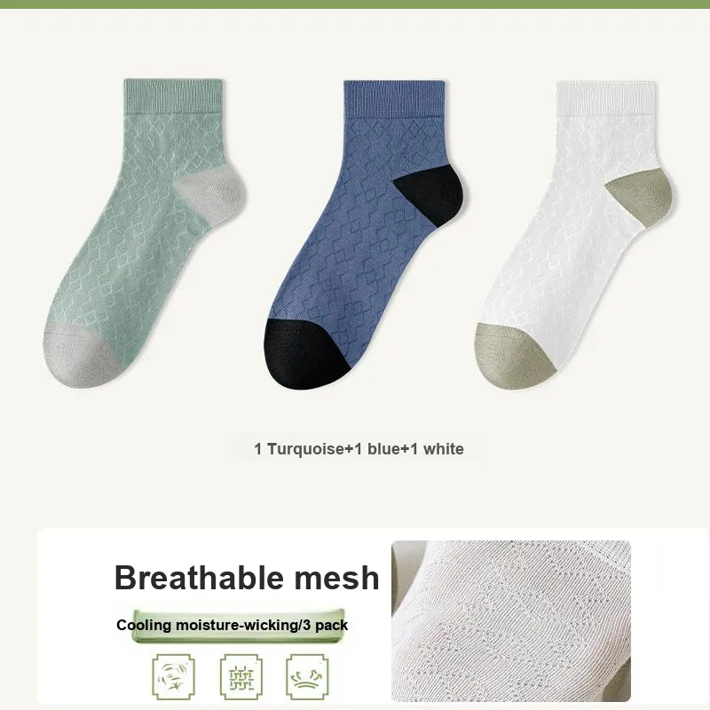 7 SEVFUN Ankle Socks Men's Combo Set-3