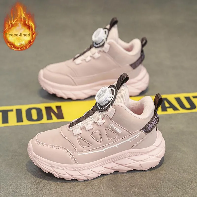 ROBINHOOD Slip-Resistant Cushioning Wear-Resistant Rebound Warm Kids' Running Shoes Kids'-3