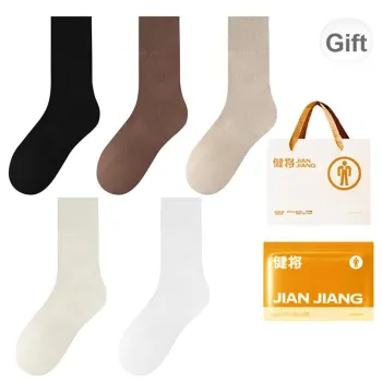 Master Mid Calf Socks Women's Box 5 Pack