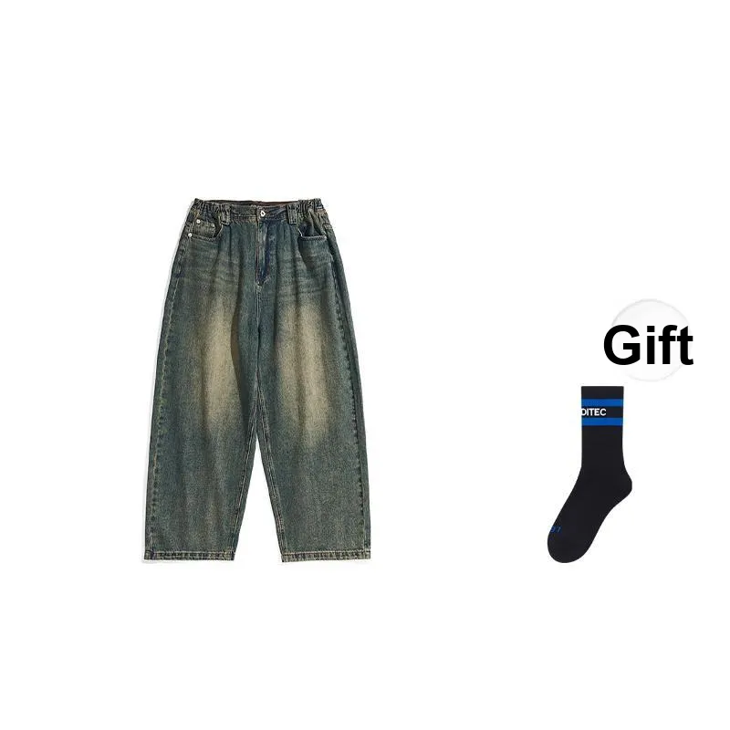 MODITEC Jeans Unisex Blue Yellow-0