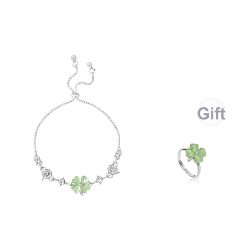 D.K.X Цветное стекло Нефритовые браслеты Женские