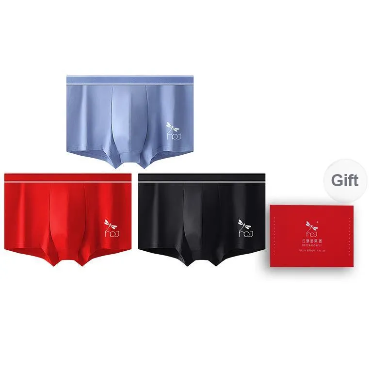 RED DRAGONFLY Underwear Gift Box Men's Combo Set-10