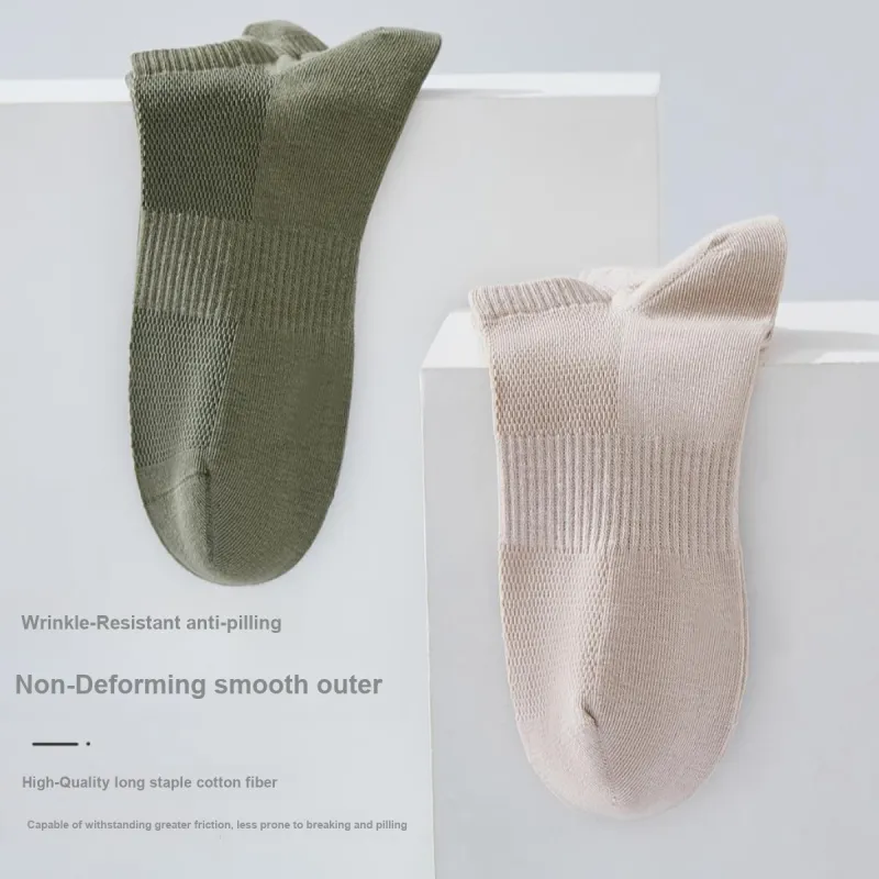 MIIOW Ankle Socks Men's 6 Pack Mixed Color-10