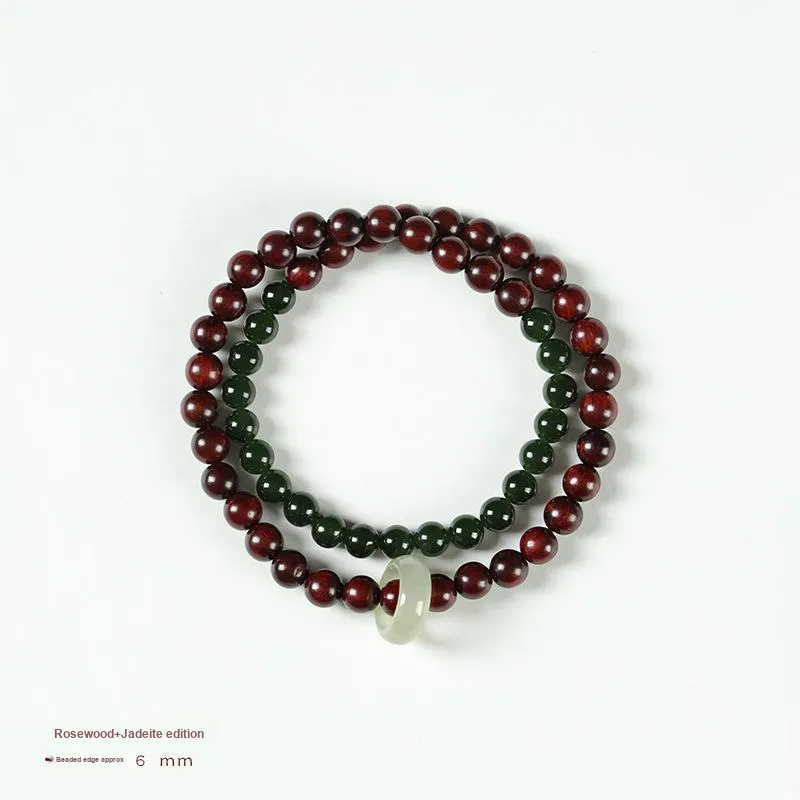 SHUZHUO Ice Glutinous Jadeite Bracelets Unisex-1