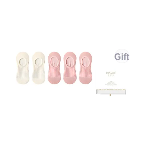 XIA.WA.ZHI.XIU No Show Носки Женские Коробка 5 пар