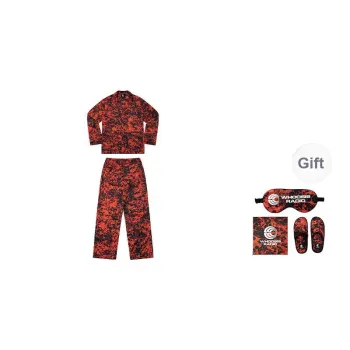 WHOOSIS Pajama Gift Boxes Unisex Lava Red