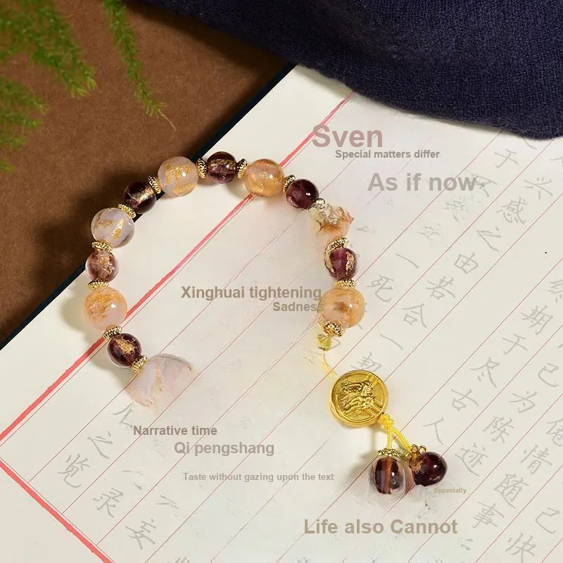 Moon Jewelry Colored Glaze Jade Bracelets Women's-3