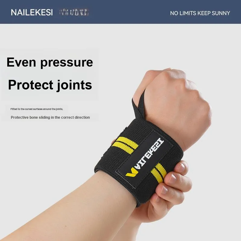 NAILEKESI Fitness Sprains/Broken Bones Wristbands Protective Compression Slip Resistant Unisex-4