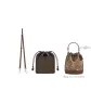 Mini Bucket Bag Brown+Brown Liner