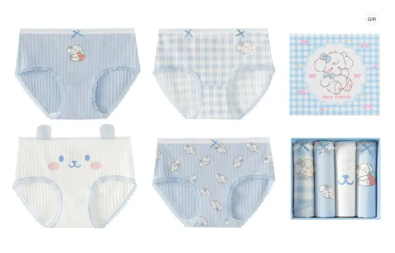 Caramella Underpants Women's Box 4 Pack-3