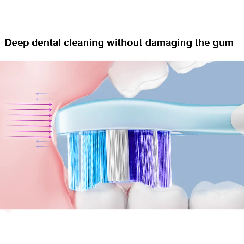 EIYEAH Compatible With Usmile Electric Toothbrush Heads Professional Soft Hair All Replacement-11