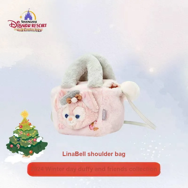 Disney Fabric Handbag Regular Unisex Pink-1