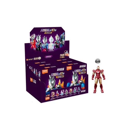 Bloks Ultraman Encyclopedia Shining EDITION Volume 10 Roaming Among The Звезды Слепые коробки Целая коробка 6 шт