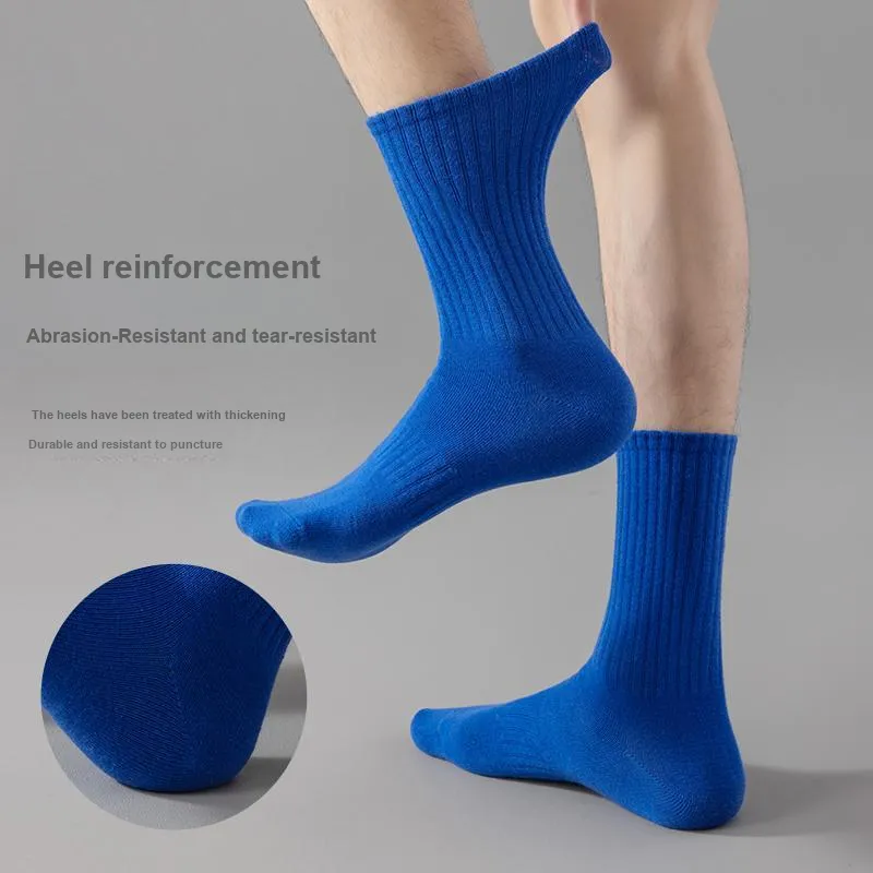 AOKANG Mid Calf Socks Men's 5 Pack-33