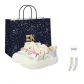 Yellow Blue (Shopping Bag-Includes Socks)