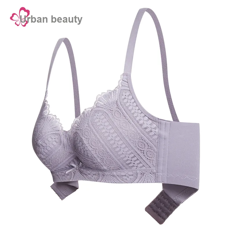 Urban Beauty Bra Women's Dark Purple Gray-1