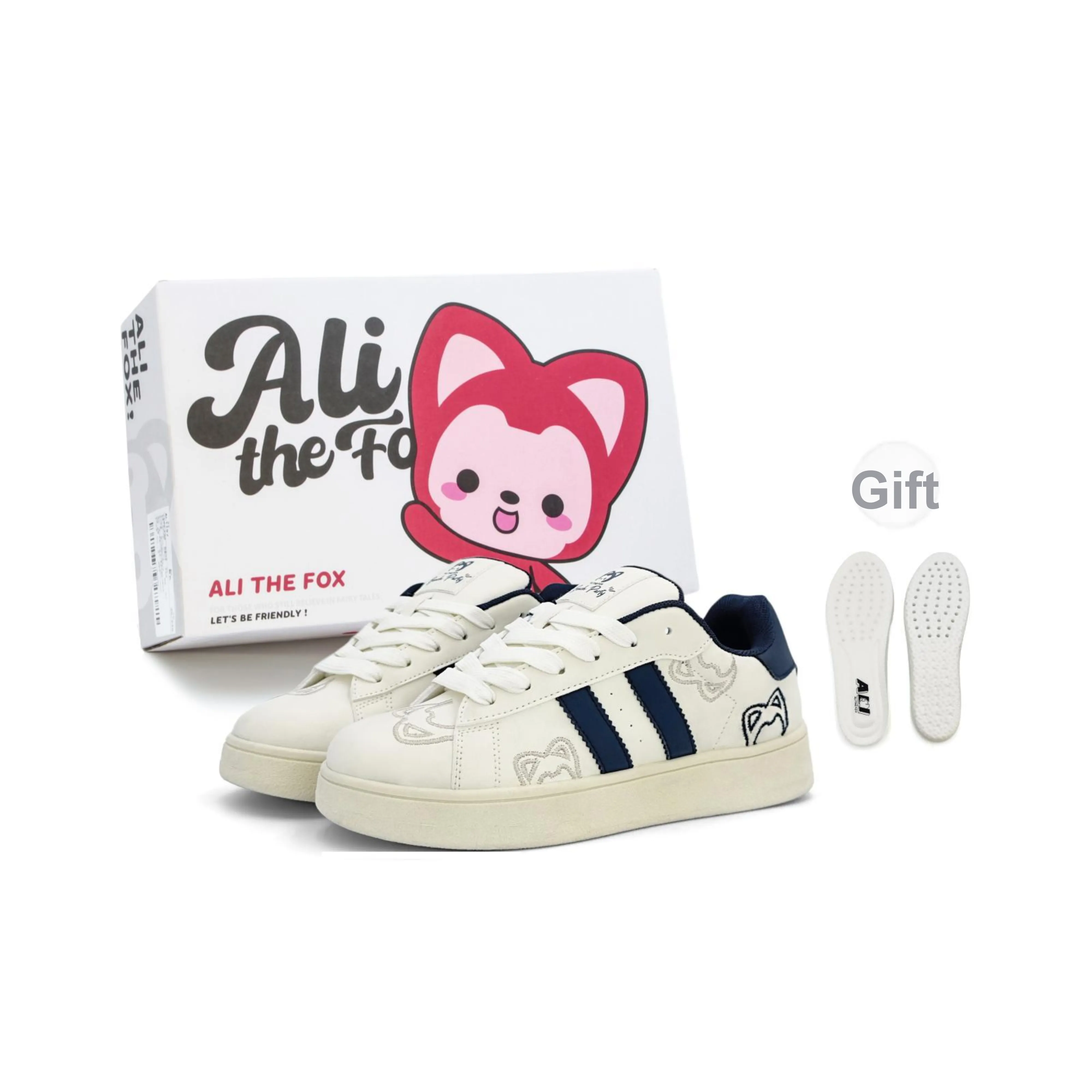 Али Тх Фокс Скейтборд Кроссовки Низкие Топ Женские