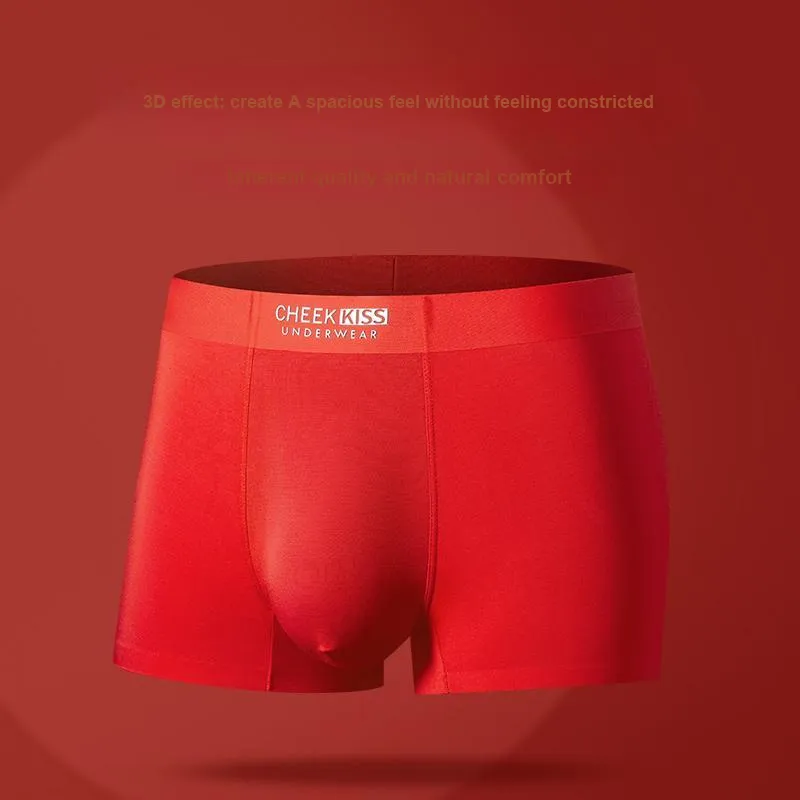Cheekkiss Underwear Gift Boxes Men's 3 Pack Red-14