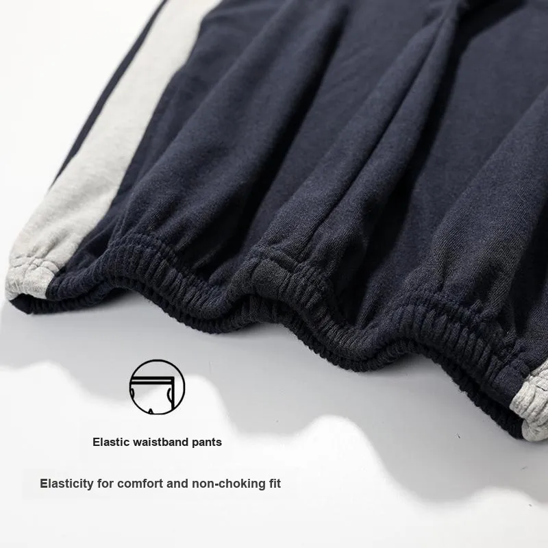 Mulong Family Pajama Pants Men's Black-6