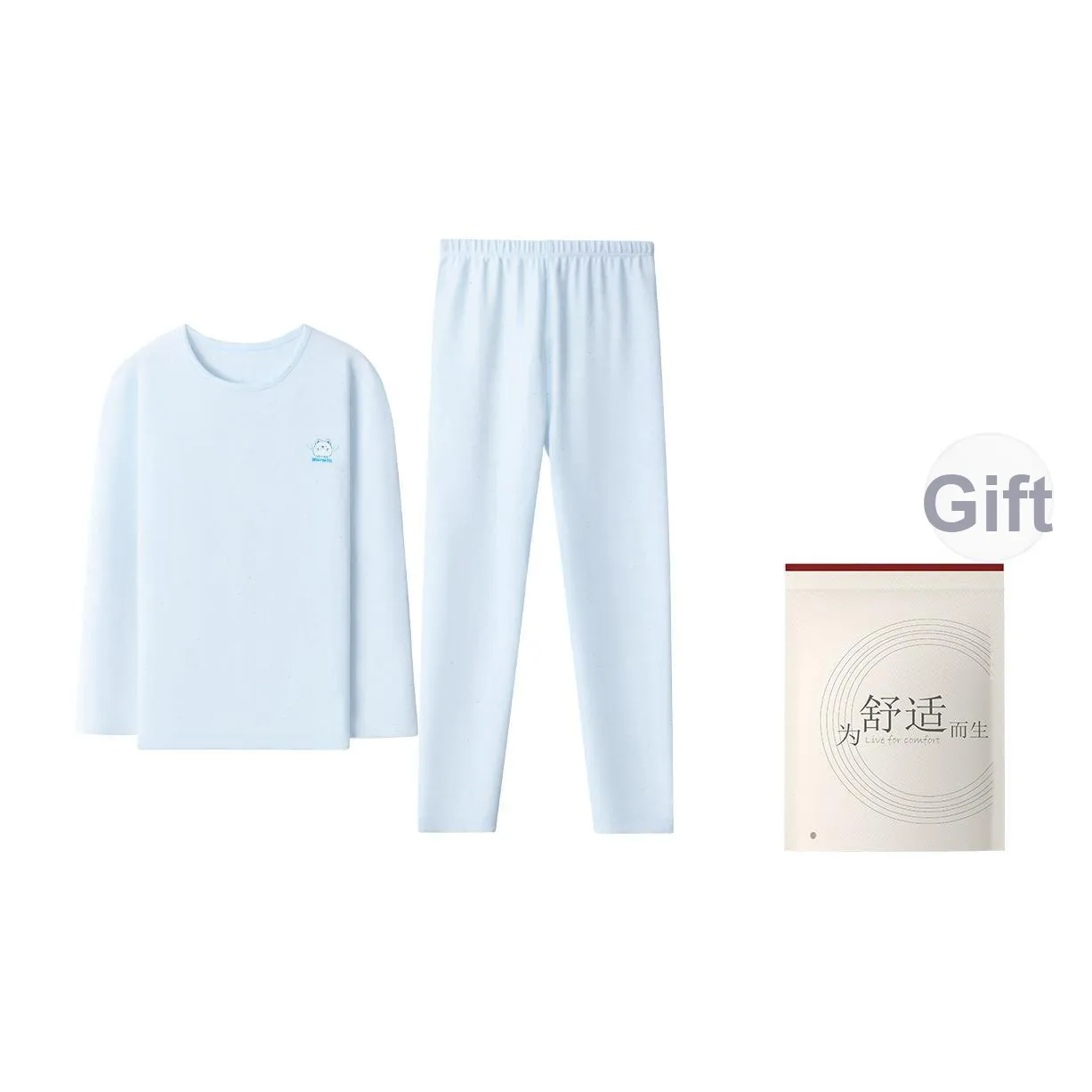 Red Bean Мальчики Звездно-синий Мужской Термокомплекты