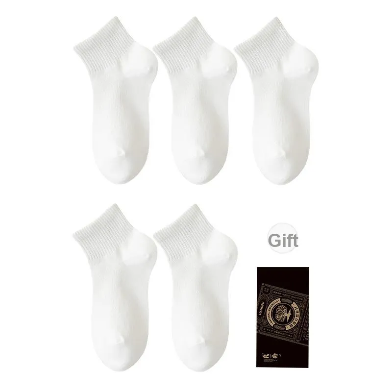 LIANGPU Ankle Socks Women's Box 5 Pack-0