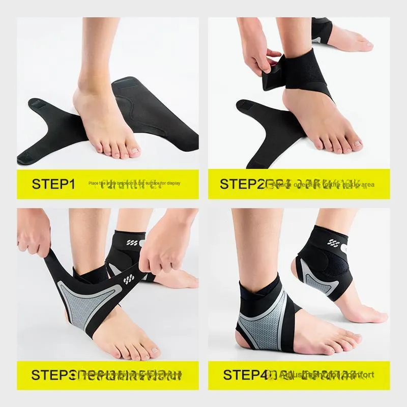 HLA Ankle Braces Running, Cycling, Badminton Unisex Polyester, Polyamide, Elastane-6
