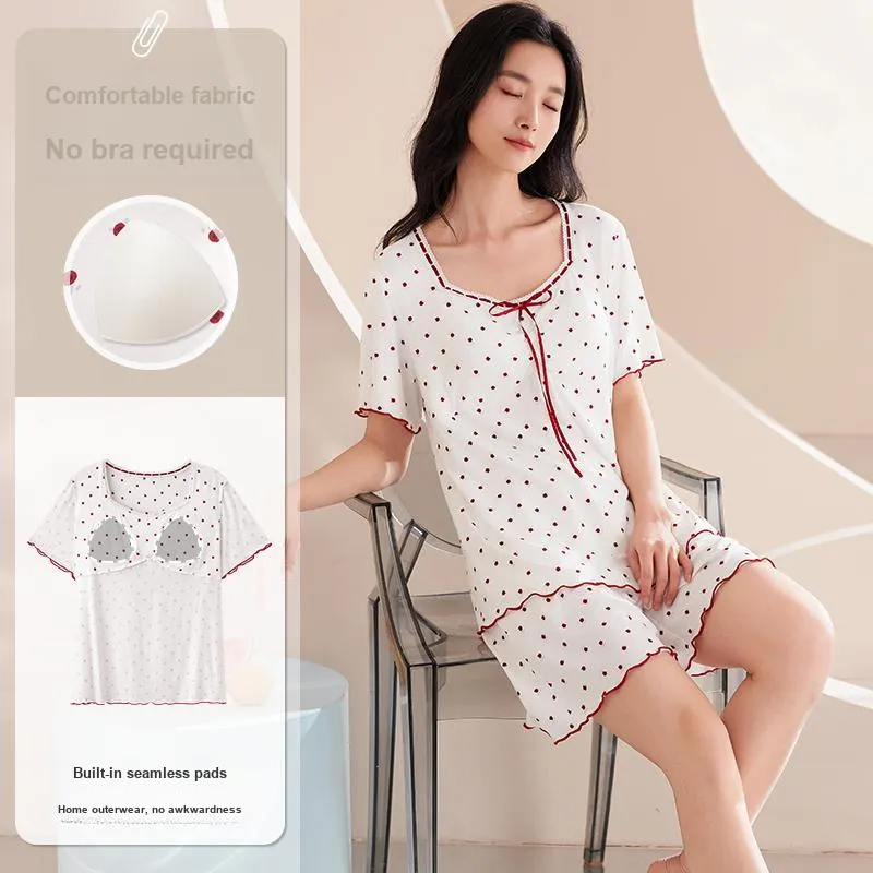 MADALLO Pajama Set Women's White-1