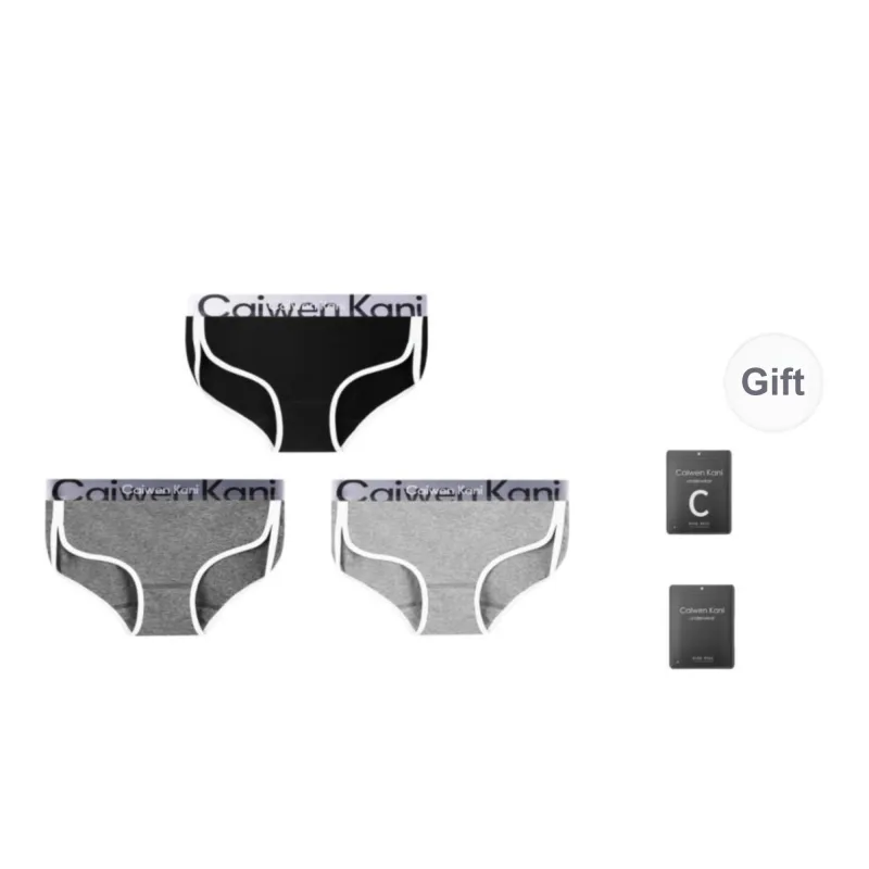 Qiao Ni Tong Underpants Women's 3 Pack-7
