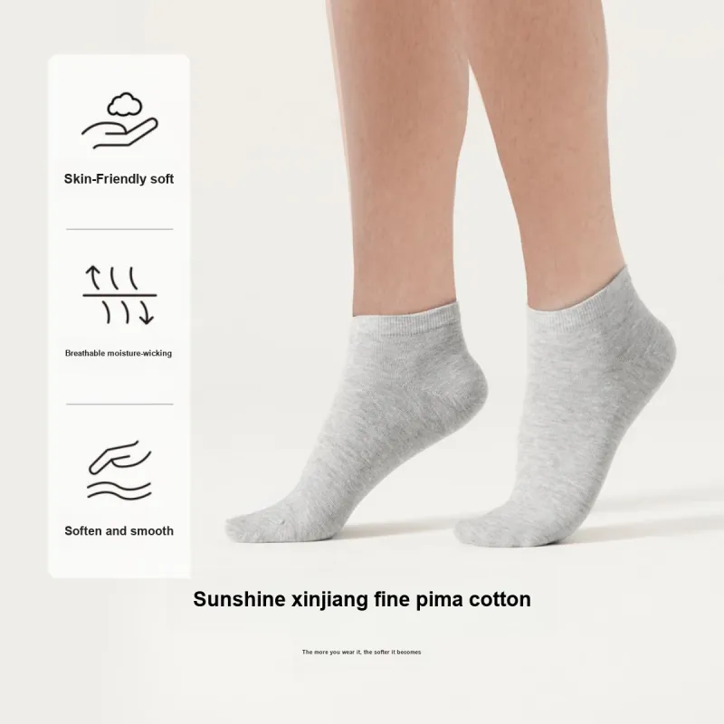 Ubras Ankle Socks Unisex 6 Pack-23