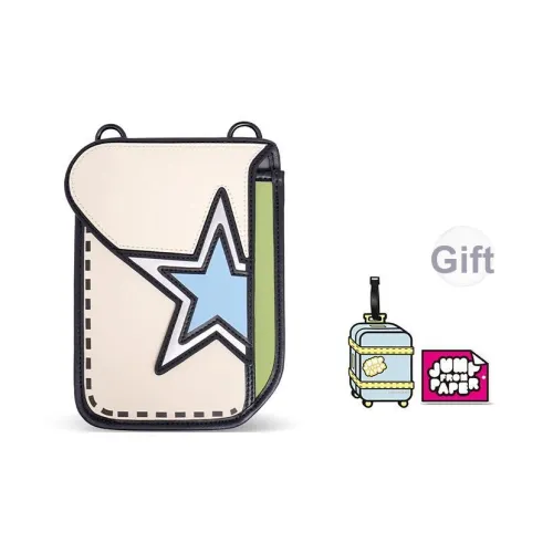 JumpFromPaper Сумка через плечо из синтетической кожи и нейлона женская лимон ледяной синий