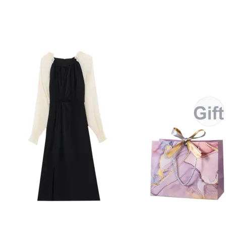 ONNFB Длинное платье с длинными рукавами женское