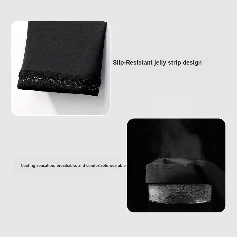 YUZHAOLIN Polyamide Sun Protection Sleeves Men's-3