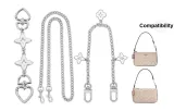 [Style 1]White Four-Leaf Clover+Four-Leaf Clover Decorative Chain+Long Chain
